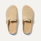 The Braid Clog in Wheat shown from the top. 