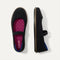 PDP | The Cruiser Mary Jane in ReVelvet Black shown from the top. 