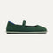 side | The Cruiser Mary Jane in ReVelvet Woodland shown from the side.