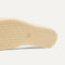Close up of the outsole of The D'Orsay Espadrille in Sunshine Stripe.