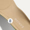 Close up of the Arch Effect Insole on The Daily Loafer in Ecru. 