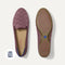 pdp | The Daily Loafer in Fig Zig Zag shown from the top with one shoe showing the outsole. 