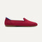 side | The Daily Loafer in Red Rose shown from the side. 