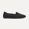 The Daily Loafer in Black shown from the side. 