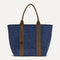 PDP |The Lightweight Tote in Dusk Open-Knit shown from the front. 