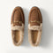 PDP | The Après Loafer Mule in ReVelvet Cinnamon shown from the top.