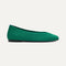 The Max Square Ballerina in Clover Mesh shown from the side.