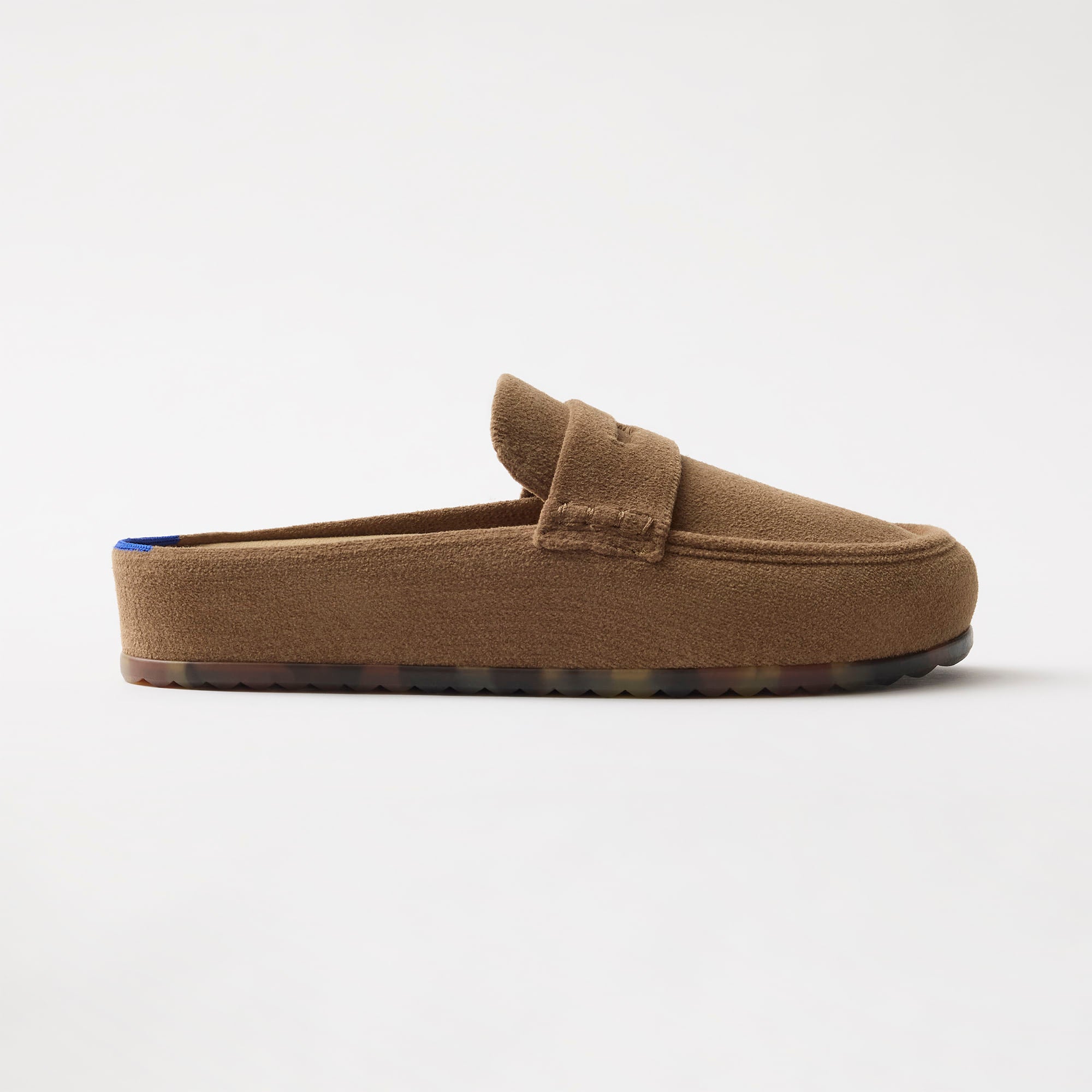 Rothys The Penny Loafer Mens 11.5 Portobello Washable Knit Shoes The Penny Loafer in Portobello for Women | Rothy main image 2