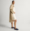 model | Alternate view of a model wearing The Driver Moc in ReVelvet Navy.