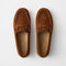 PDP | The Driver Moc in ReVelvet Russet shown from the top.
