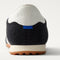 Close up of the heel of The Ivy Sneaker in ReVelvet Black.