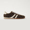 The Ivy Sneaker in ReVelvet Cheetah shown from the side. 
