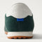 Close up of the heel of The Ivy Sneaker in ReVelvet Evergreen.