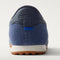 Close up of the heel of The Ivy Sneaker in ReVelvet Overcast.