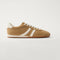 The Ivy Sneaker in ReVelvet Wren shown from the side. 