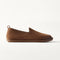 The Men's Cruiser Loafer in ReVelvet™ Umber shown from the side. 