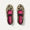 The Kids MJ Sneaker in Desert Cat shown from the top.