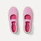 The Kids MJ Sneaker in Tutu shown from the top.