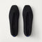 PDP |The Max Square Ballerina in ReVelvet Black shown from the top.