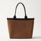 PDP |The Lightweight Zip Tote in ReVelvet Cinnamon shown from the front.