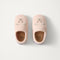 PDP | The Baby Moc in Blush Teddy shown from the top.