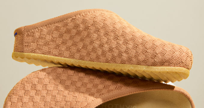 A close up shot of The Causal Clog in Clay.