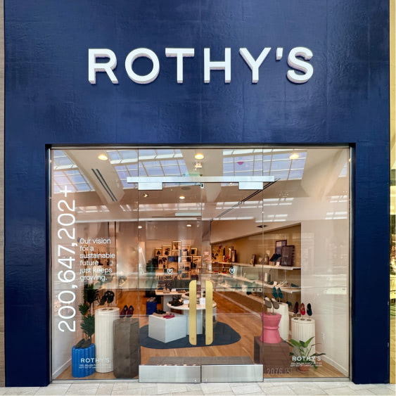 Photograph of Rothy's Topanga Rothy's store in Canoga Park, CA