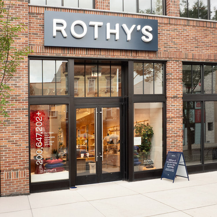 Photograph of Rothy's Williamsburg Rothy's store in Brooklyn, NY