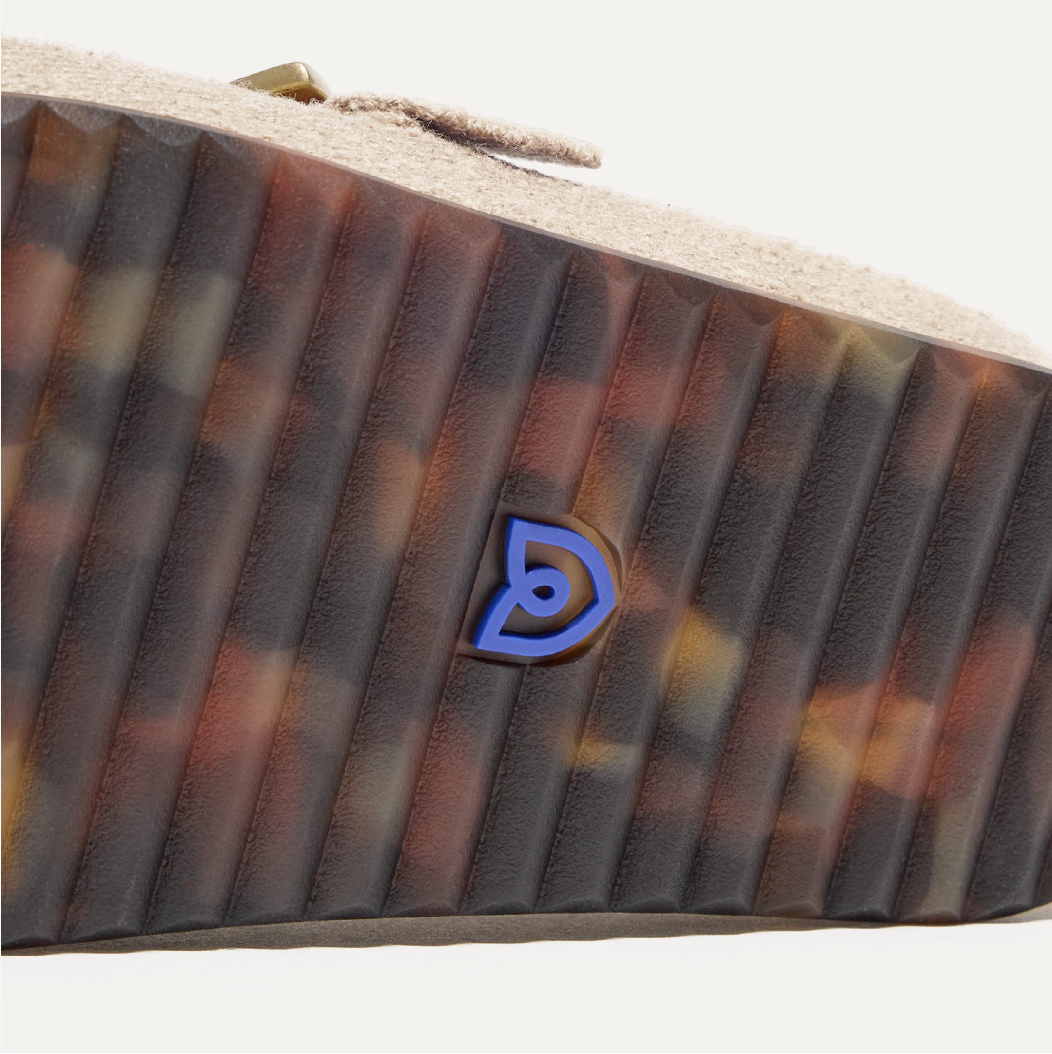 The Buckle Clog - Soft Black Bouclé