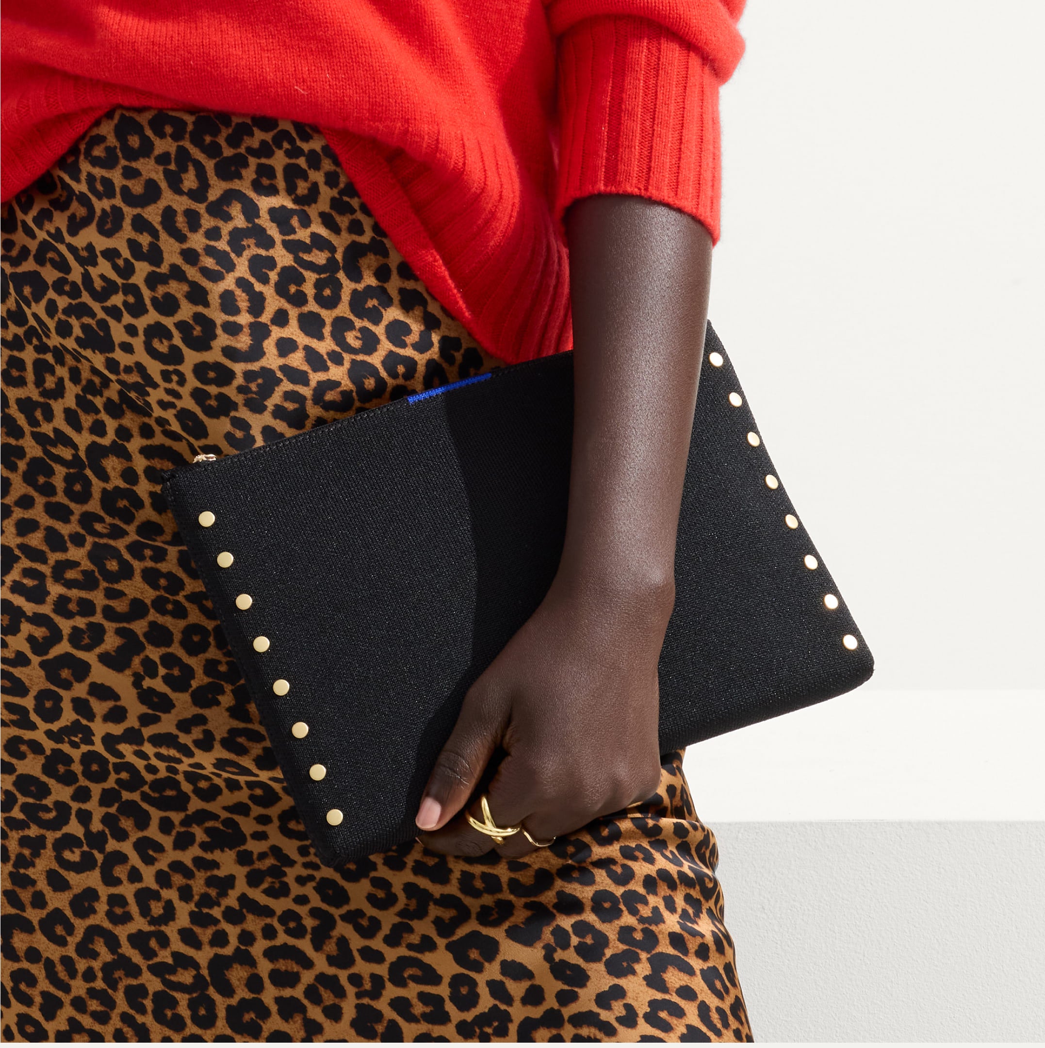 The Convertible Clutch - Glitzy Gold