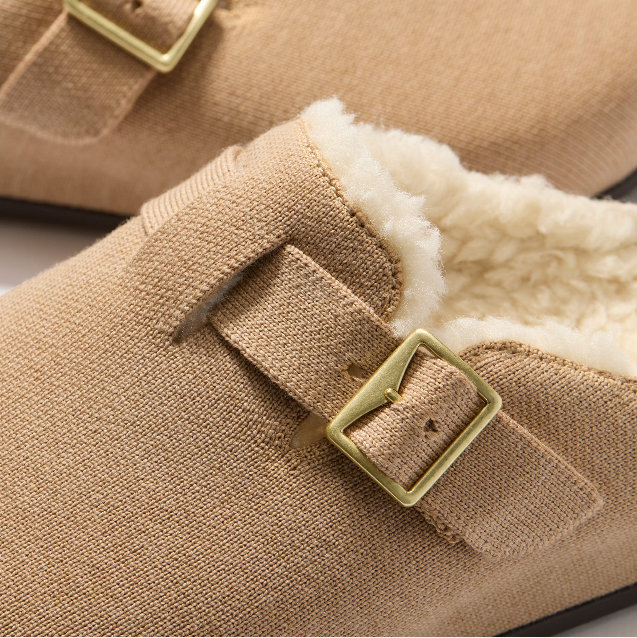 The Cozy Buckle Clog - Honey