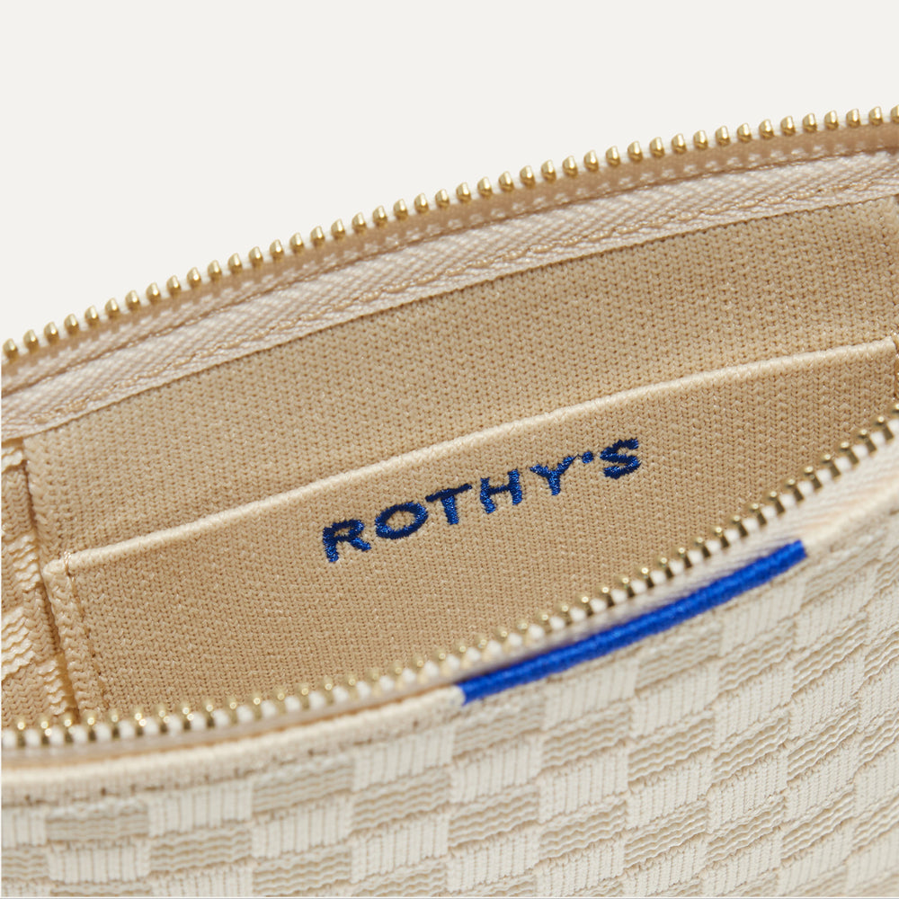 Wallet Wristlet for Women in Pine Stripe