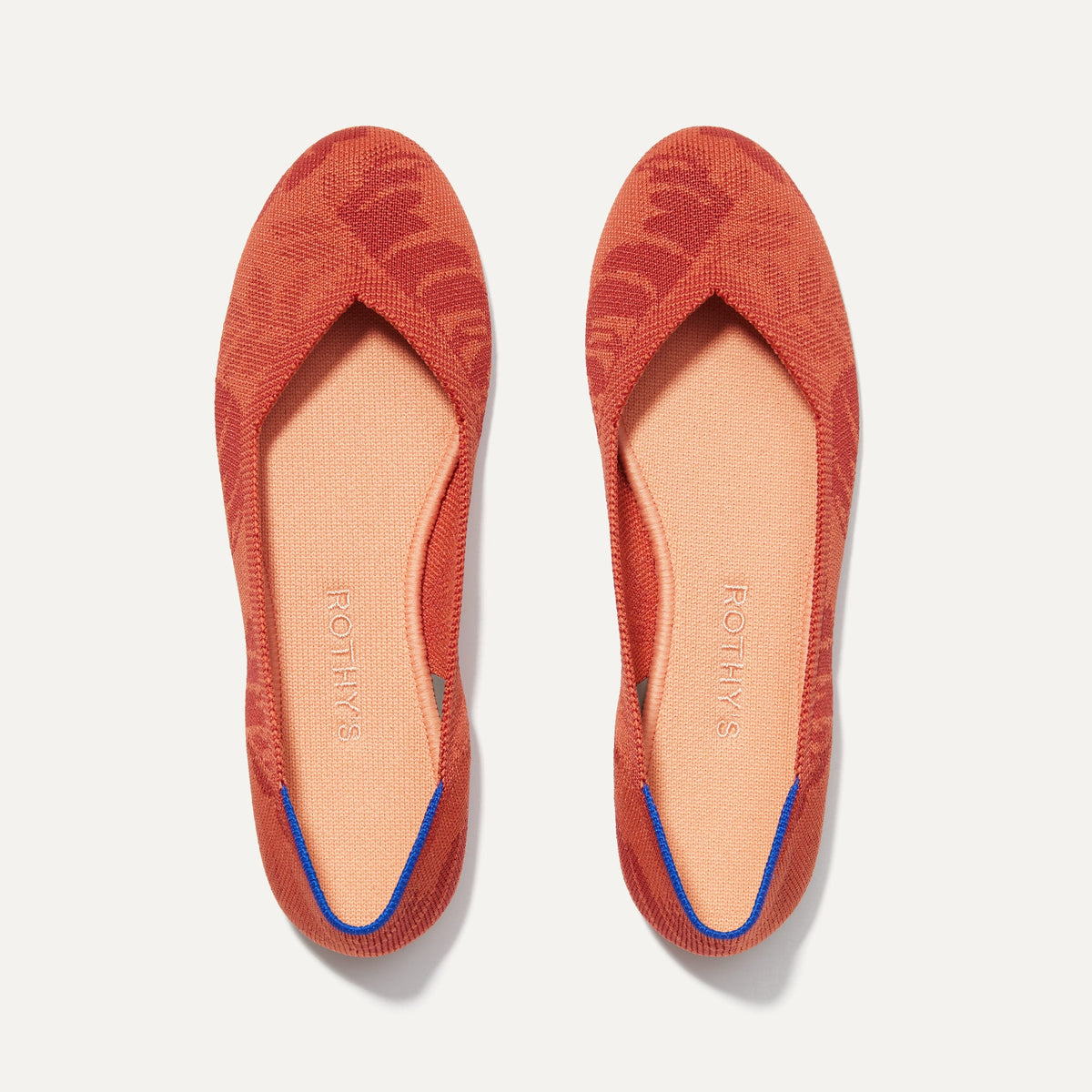 The Flat in Clay Floral | Women's Shoes | Rothy's