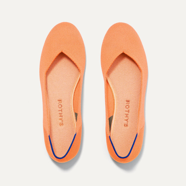 The Flat in Tangerine shown from the top. 