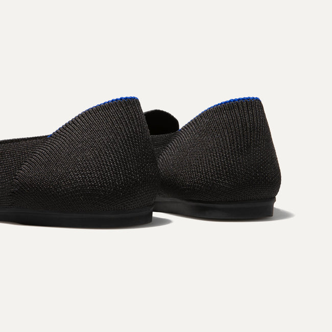 Rothy's The Loafer Black Solid Shoes