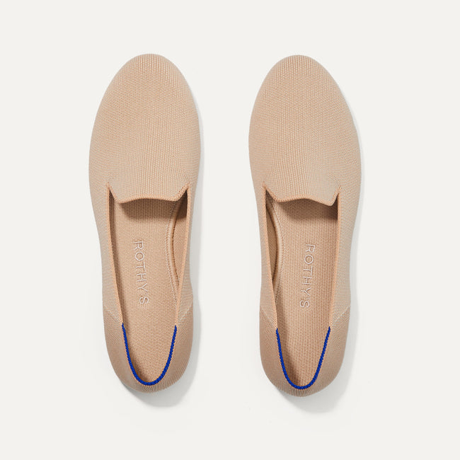 The Loafer in Ecru | Women's Shoes | Rothy's