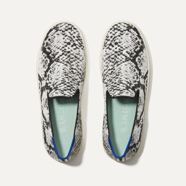 The Original Slip On Sneaker in Python shown from the top. 