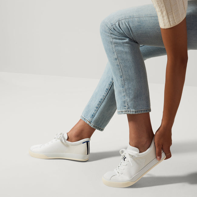 Women's Fenix White Lace Up Sneaker | TOMS
