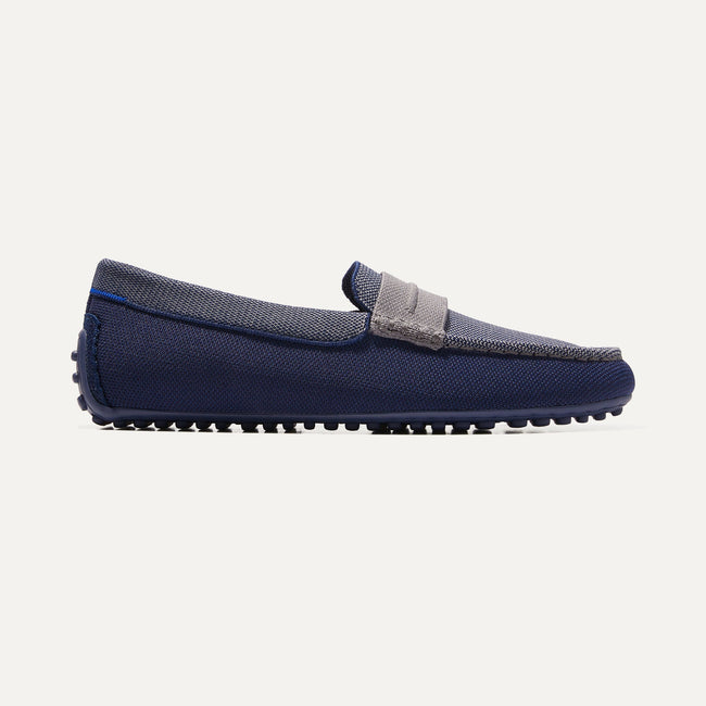 The Driving Loafer in Amalfi Blue | Men’s Slip-on Loafers | Rothy's
