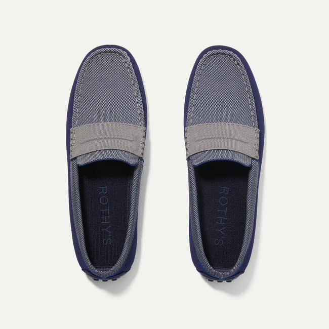 The Driving Loafer in Amalfi Blue | Men’s Slip-on Loafers | Rothy's