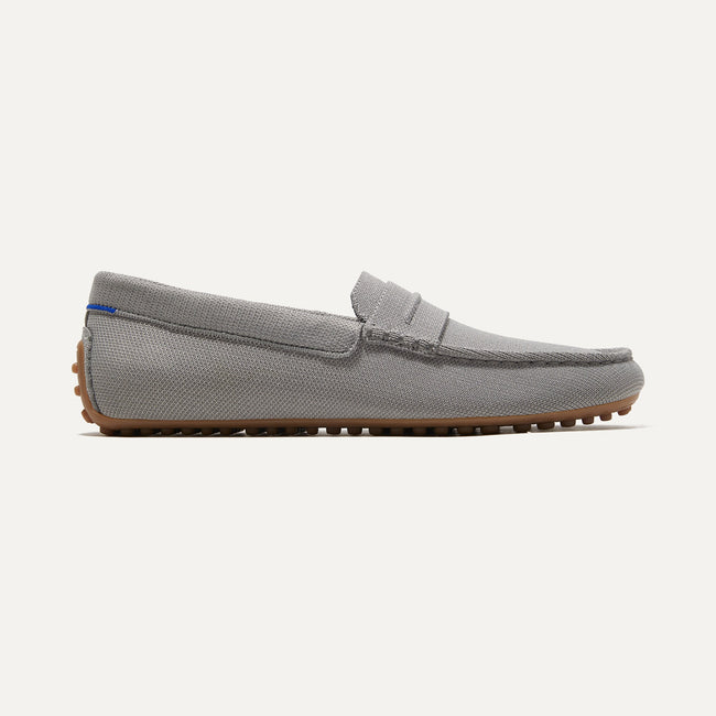 The Driving Loafer in Falcon shown from the side. 