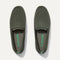  A pair of The Driving Loafer in Fairway shown from the top. 