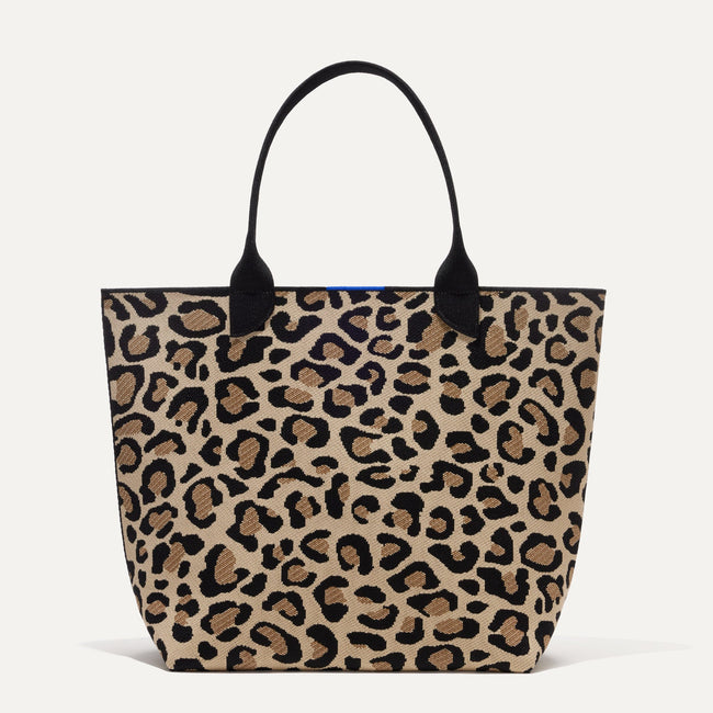 The Lightweight Tote in Desert Cat shown from the front. 