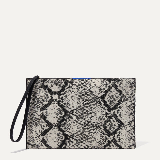 The Wristlet in Python shown from the front. 