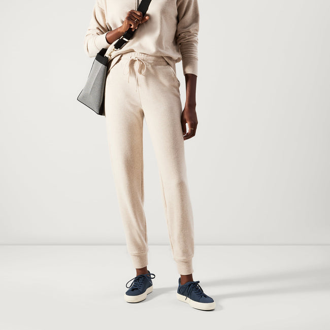 Alternate view of a model wearing The RS02 Sneaker in Navy.