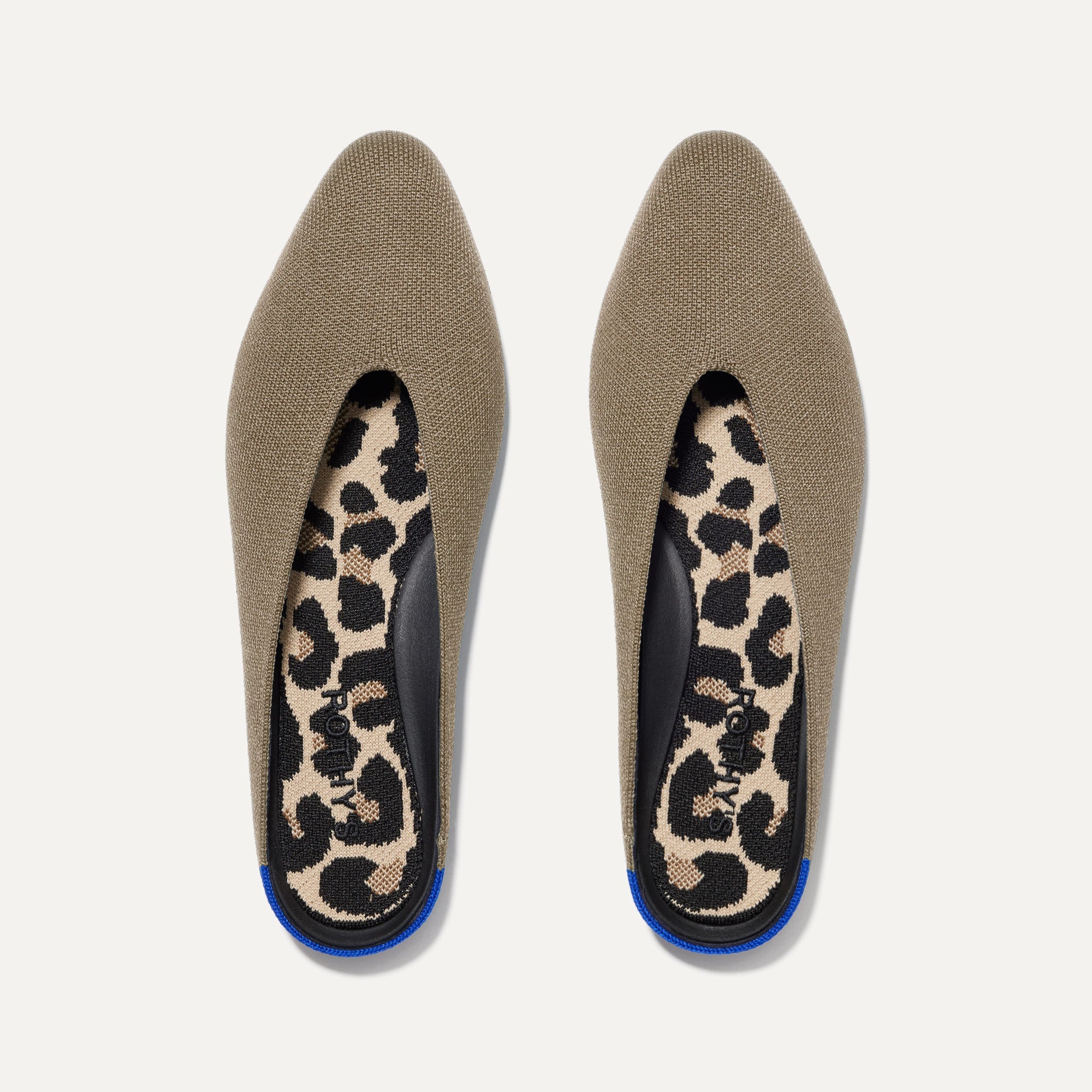 Almond Toe Flat Mule in Portobello | Women's Shoes | Rothy's